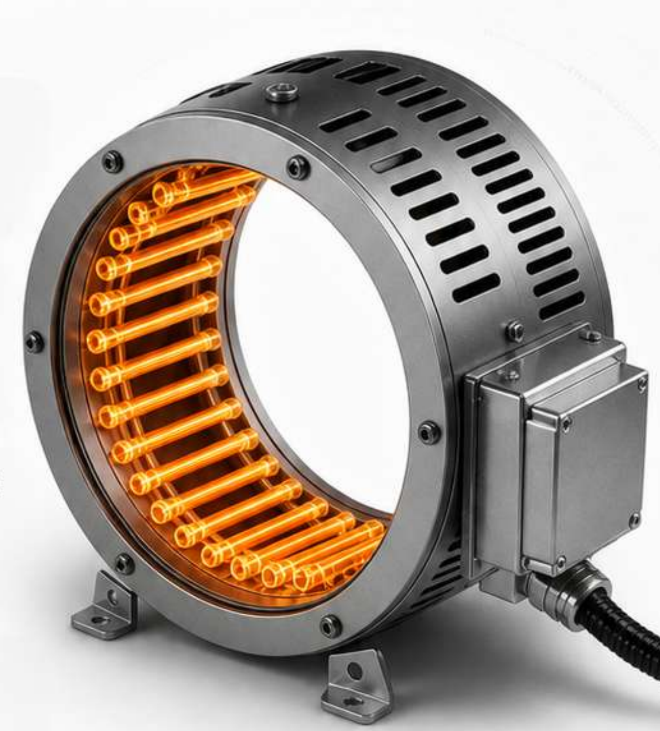 Heyaansh Nano Infrared Heater with glowing quartz tubes